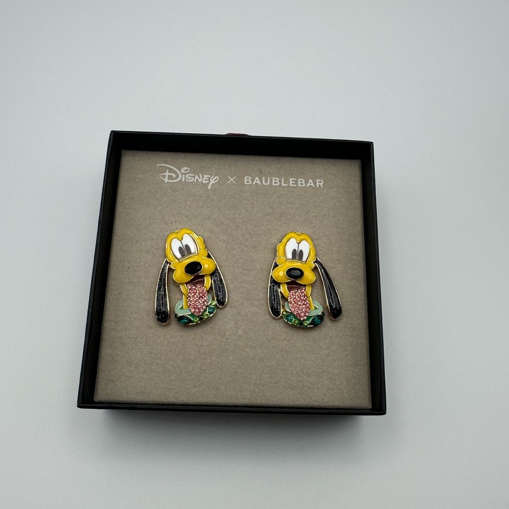 BaubleBar Disney Pluto Earrings - Yellow and Black